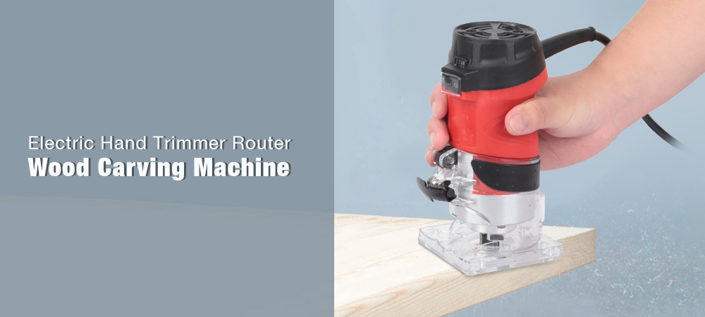 2200W Electric Hand Trimmer Router Wood Carving Machine 6 Speed Setting 2200W Electric Hand Trimmer Router Wood Carving Machine 6 Speed Setting