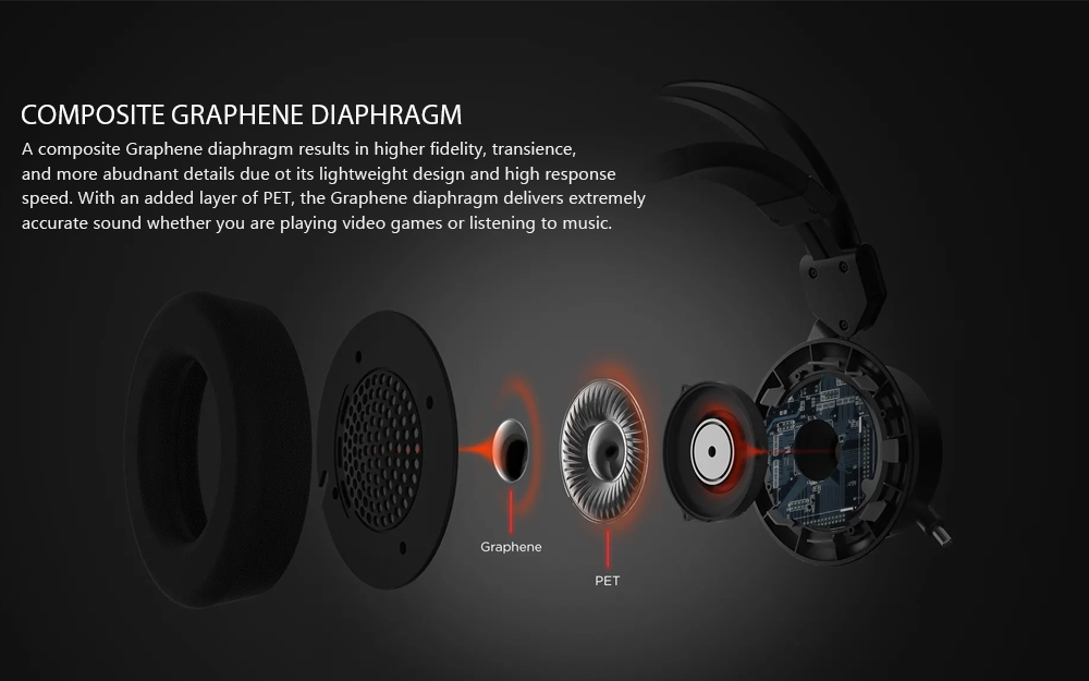 1MORE H1005 Spearhead VR Over-Ear Headphones Black 1MORE H1005 Spearhead VR Over-Ear Headphones Black