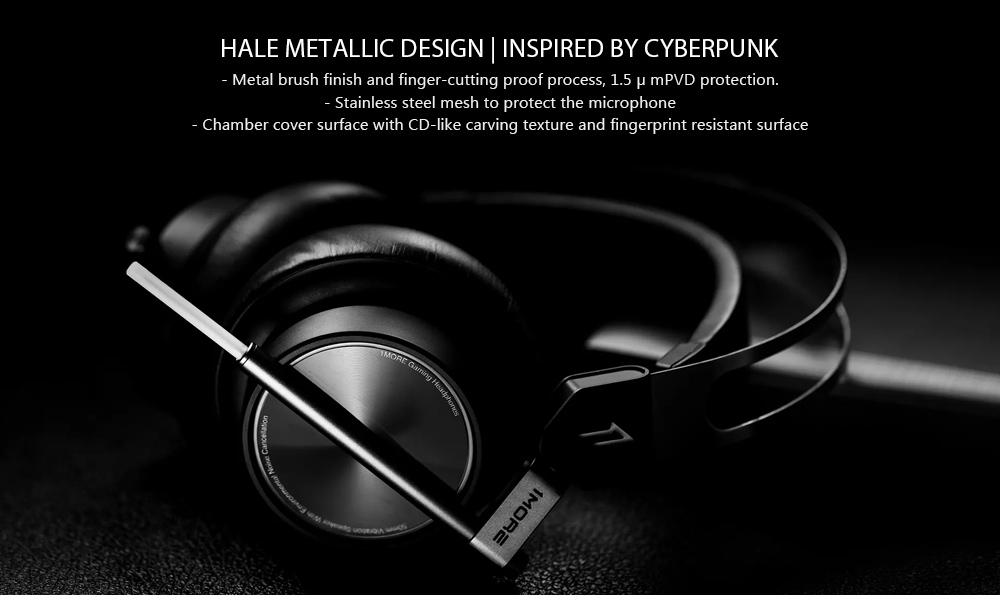 1MORE H1005 Spearhead VR Over-Ear Headphones Black 1MORE H1005 Spearhead VR Over-Ear Headphones Black